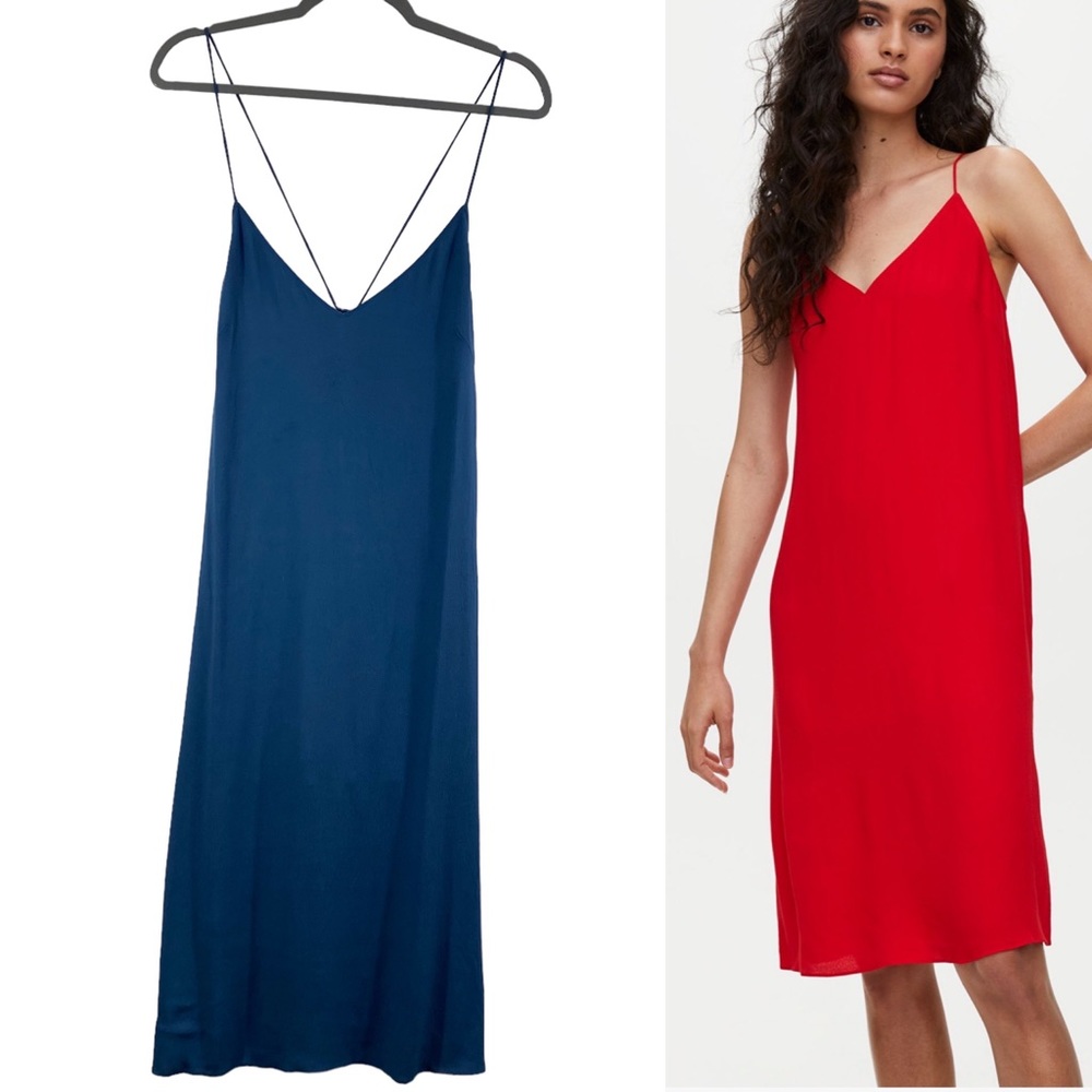 Wilfred Free Felicity Dress in blue Size small NEW
